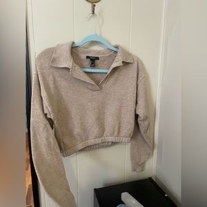 forever 21 cropped sweater